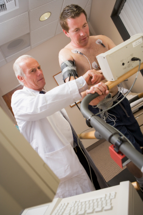 medical clearance, treadmill stress test