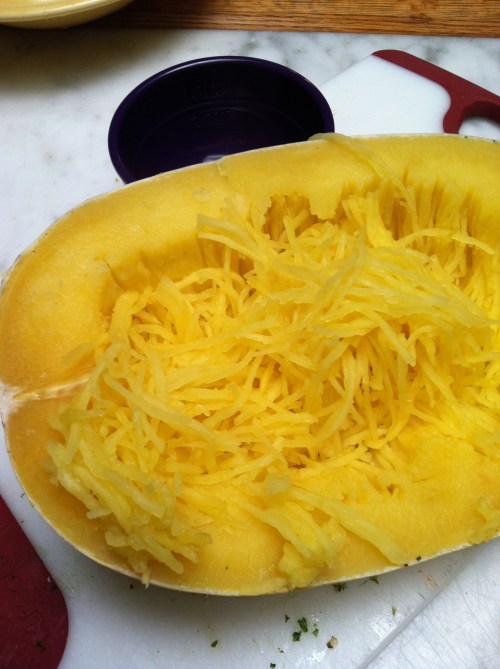 paleobetic diet, spaghetti, squash, low-carb diet, diabetic diet, paleo diet