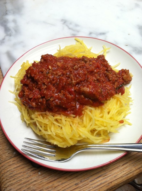 paleobetic diet, low-carb diet, diabetic diet, spaghetti squash