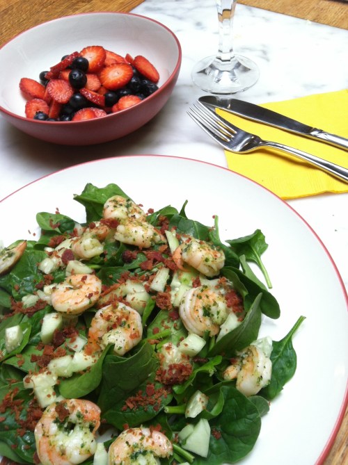 Ignore the bacon bits you may see; they're superfluous